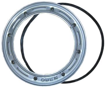 Abdichtgarnitur mit Klemmelement Edelstahl d 278x198mm  HL86.0